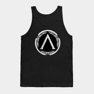 Spartan Warrior Symbol Tank Top